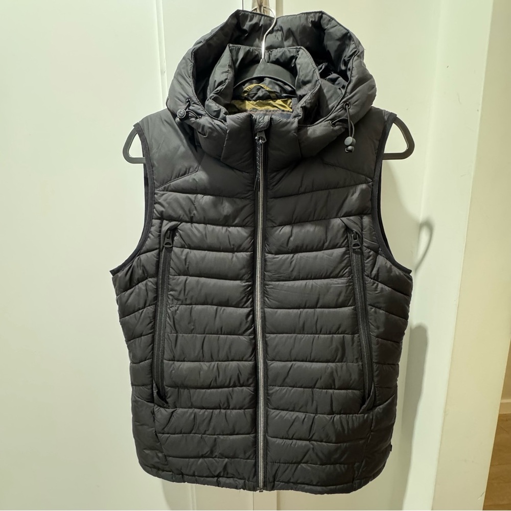 Scotch & Soda Black Puffer Vest